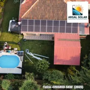 Talca certiticado proyectos solares fotovoltaico