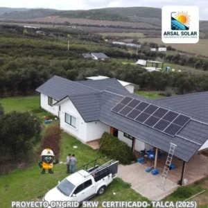 proyecto ongrid Arsal 5KW