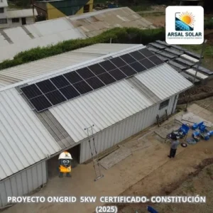 proyecto solar fotovoltaico talca Arsal solar