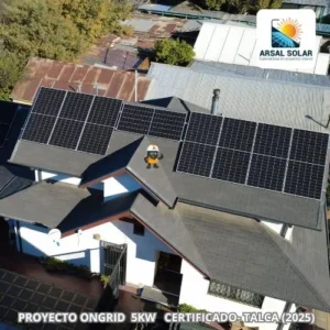 proyecto solar fotovoltaico talca Arsal solar