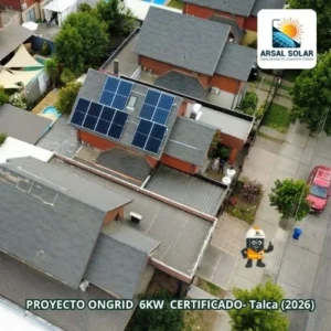 proyecto solar fotovoltaico talca Arsal solar