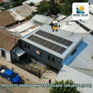proyecto solar fotovoltaico talca Arsal solar