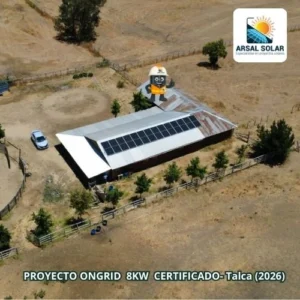 proyecto solar fotovoltaico talca Arsal solar