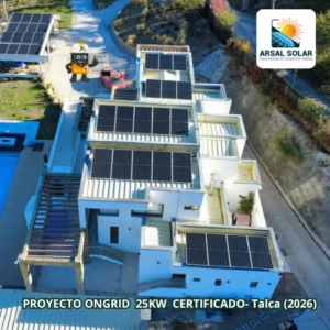 proyecto solar fotovoltaico talca Arsal solar