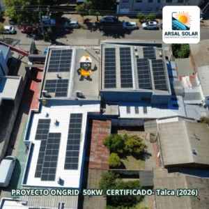 proyecto solar fotovoltaico talca Arsal solar
